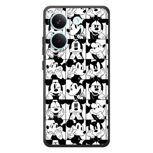 Чехлы с принтом Микки Маус на Xiaomi Poco X8 Pro (Коллаж Микки Маус)