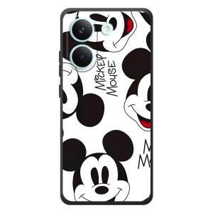 Чехлы с принтом Микки Маус на Xiaomi Poco X8 Pro (Мордочка Маус)