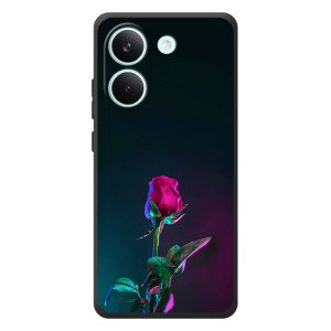 Чохли з принтом Троянд для Xiaomi Poco X8 Pro – Нічна троянда