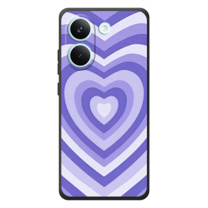 Чехлы с тематикой "Маленькие Сердечки" на Xiaomi Poco X8 Pro (Сердце фиолет)