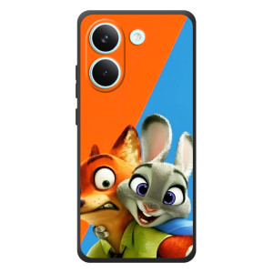 Чехлы ЗВЕРОПОЛИС для Xiaomi Poco X8 Pro (Ник и Хопс)