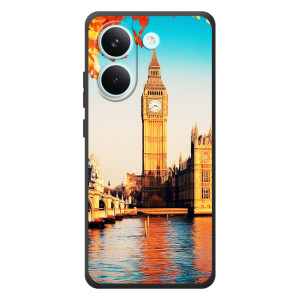 Чехол Биг-Бен на Поко X8 Про – Летний Лондон