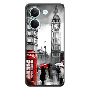 Чехол Биг-Бен на Поко X8 Про – Вид на Биг Бен