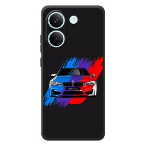 Чехол BMW для Поко X8 Про – Цветная БМВ