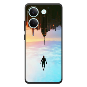 Чехол с человеком пауком для Xiaomi Poco X8 Pro - (AlphaPrint)