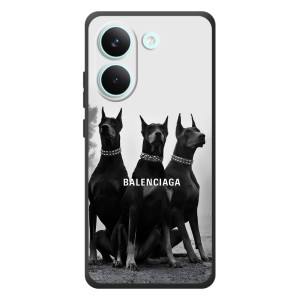 Чехол ДОБЕРМАН для Xiaomi Poco X8 Pro – Три добермана