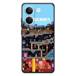 Чехол Майнкрафт на Xiaomi Poco X8 Pro (AlphaPrint) Minecraft