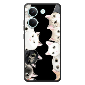 Чехол на Шiaomi Поко X8 Про с Котами (VPrint)
