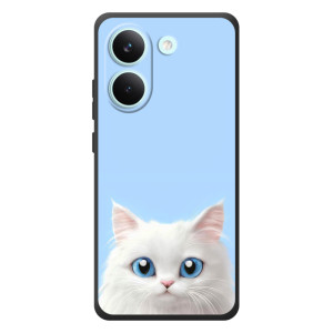 Чехол на тематику: Коты для Xiaomi Poco X8 Pro – Белый кот