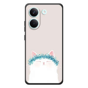 Чехол на тематику: Коты для Xiaomi Poco X8 Pro – Белый котик