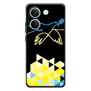 Чехол на Xiaomi Poco X8 Pro Украинский дизайн (Мир для Украины)