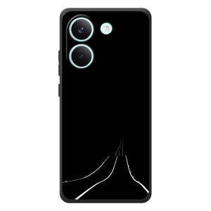 Чехол с картинками на черном фоне для Xiaomi Poco X8 Pro – Дорога