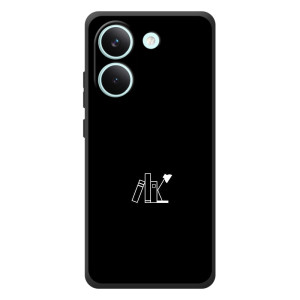 Чехол с картинками на черном фоне для Xiaomi Poco X8 Pro – Книжки