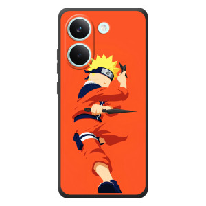 Чехлы с принтом Наруто на Xiaomi Poco X8 Pro – Силуэт Наруто