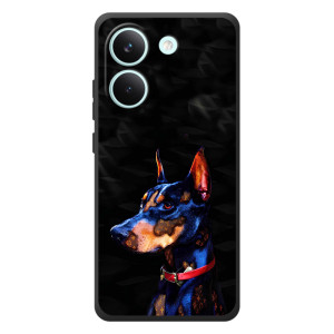 Бампер для Xiaomi Poco X8 Pro с картинкой "Песики" (Собака Мопс)