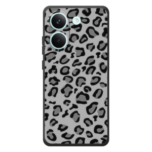 Чохол з леопардовим принтом на Xiaomi Poco X8 Pro (Темний леопард)