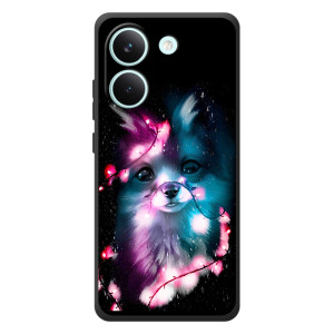 Чехол с Лисичкой для Xiaomi Poco X8 Pro – Черная Лиса