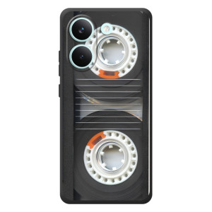 Чехол с Прикольным принтом на Xiaomi Poco X8 Pro – Кассета магнитофона