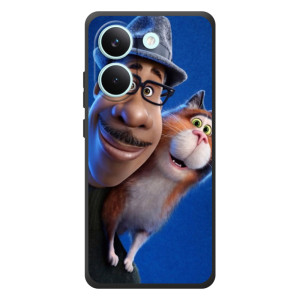 Чехол с принтом Душа на Xiaomi Poco X8 Pro – Джо и кот