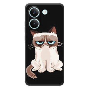 Чехол с принтом для Xiaomi Poco X8 Pro (AlphaPrint) Модные коты