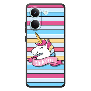 Чехол для Шiaomi Поко X8 Про - (Единорожки - Новинки) (AlphaPrint)