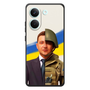 Чехол для Xiaomi Poco X8 Pro (AlphaPrint - с принтом Зеленского)