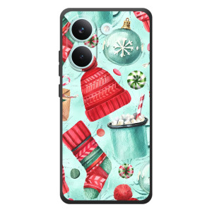 Чехол Санта Клаус для Xiaomi Poco X8 Pro (Одежда)