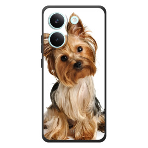 Чехол (ТПУ) Милые собачки для Xiaomi Poco X8 Pro (Собака Терьер)