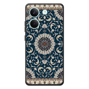 Чехол с принтом Ковер для Xiaomi Poco X8 Pro – Синий ковер