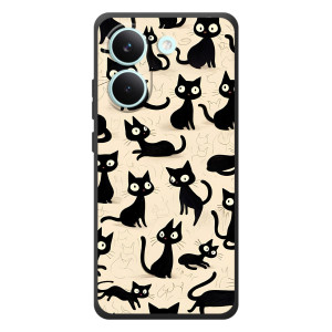 Чехол с рисунком кот на Xiaomi Poco X8 Pro