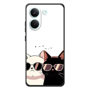 Чехол с рисунком кот на Xiaomi Poco X8 Pro