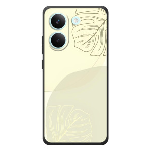 Чехол цветочный дизайн для Xiaomi Poco X8 Pro – Зелёный фон