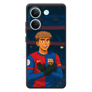 Чехол с футболистом Ламин Ямаль Xiaomi Poco X8 Pro
