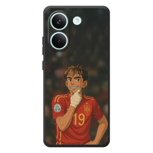 Чехол с футболистом Ламин Ямаль Xiaomi Poco X8 Pro