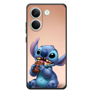Чехол с рисунком Стич для Xiaomi Poco X8 Pro – Стич с шоколадом