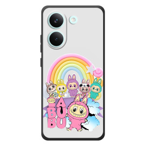 Чехол с Лабубу на Xiaomi Poco X8 Pro