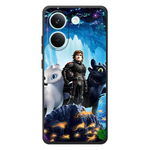 Чехол с принтом дракон Беззубик для Поко X8 Про – Иннинг с драконами