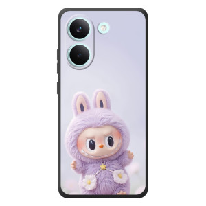 Чехол с принтом Лабубу для Xiaomi Poco X8 Pro – Фиолетовый Лабубу