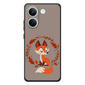Чехол с принтом лисички на Поко X8 Про