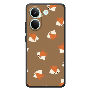 Чехол с принтом лисички на Поко X8 Про – Маленькие лисички