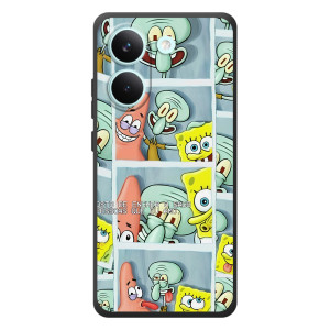 Силиконовый чехол Спанч Боб на Поко X8 Про (Фото-БоБ)