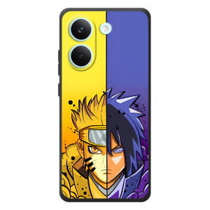 Купить Чехлы на телефон с принтом Anime для Xiaomi Poco X8 Pro (Naruto Vs Sasuke)