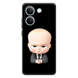 Мультяшный принт на Чехол для Поко X8 Про – Бос