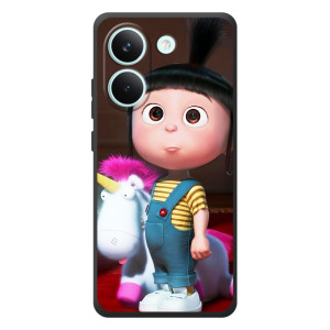 Мультяшный принт на Чехол для Поко X8 Про – Девочка Агнес