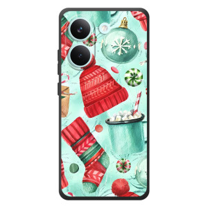 Новогодние Чехлы для Шiaomi Поко X8 Про (VPrint)