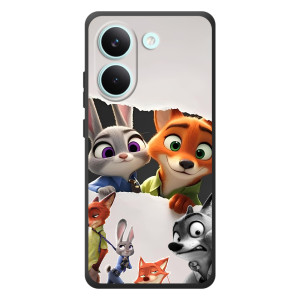 Силиконовый чехол с принтом Зоотрополіс для Xiaomi Poco X8 Pro – Персонажи Зоо