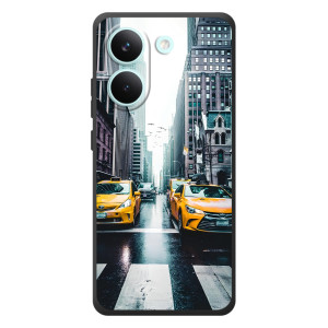 Силиконовый бампер (Работники) на Xiaomi Poco X8 Pro – Такси