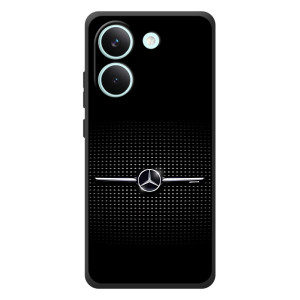 Силіконовий бампер з картинкою машини на Xiaomi Poco X8 Pro – Mercedes