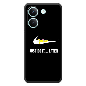 Силиконовый Чехол на Xiaomi Poco X8 Pro с картинкой Nike – Later
