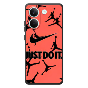 Силіконовый Чохол Nike Air Jordan на Поко X8 Про – Just Do It